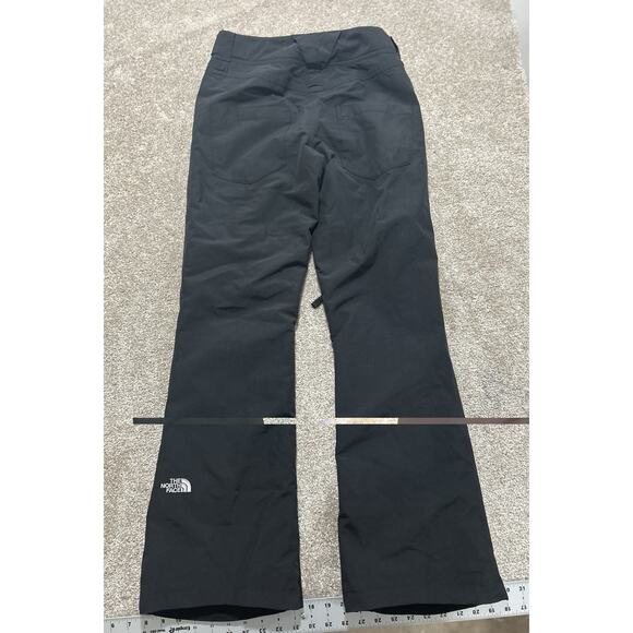 The North Face Women’s XS Insulated Waterproof Snow Ski Pants Hyvent - Black - Picture 8 of 10